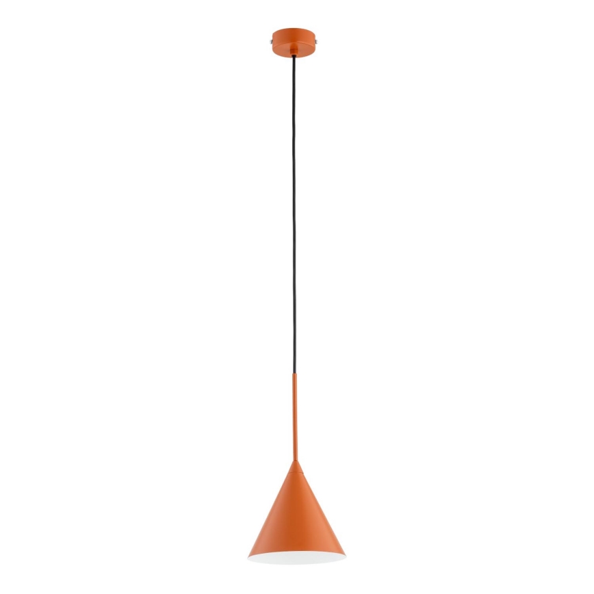 Lustr na lanku FABO 1xE27/15W/230V měděná
