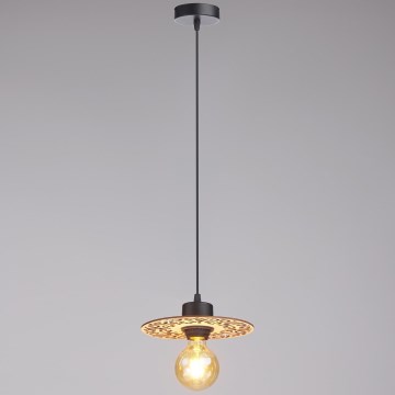 Lustr na lanku FALCO 1xE27/60W/230V pr. 20 cm béžová