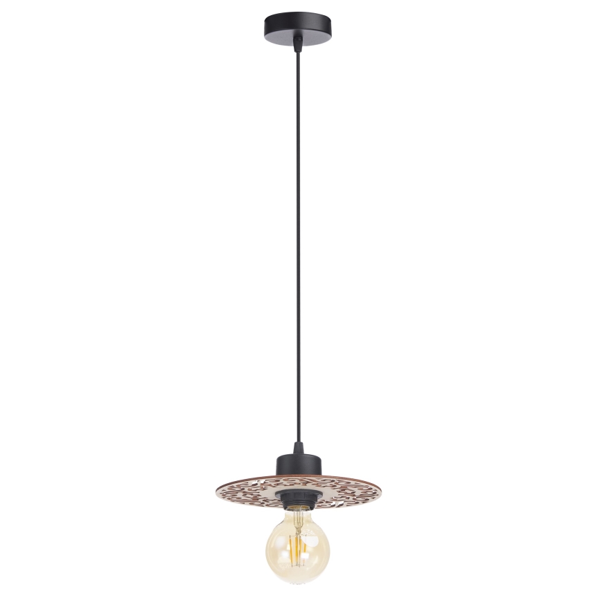 Lustr na lanku FALCO 1xE27/60W/230V pr. 20 cm béžová