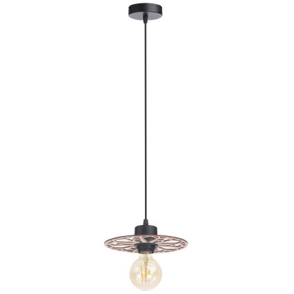 Lustr na lanku FALCO 1xE27/60W/230V pr. 20 cm béžová