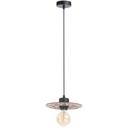 Lustr na lanku FALCO 1xE27/60W/230V pr. 20 cm béžová