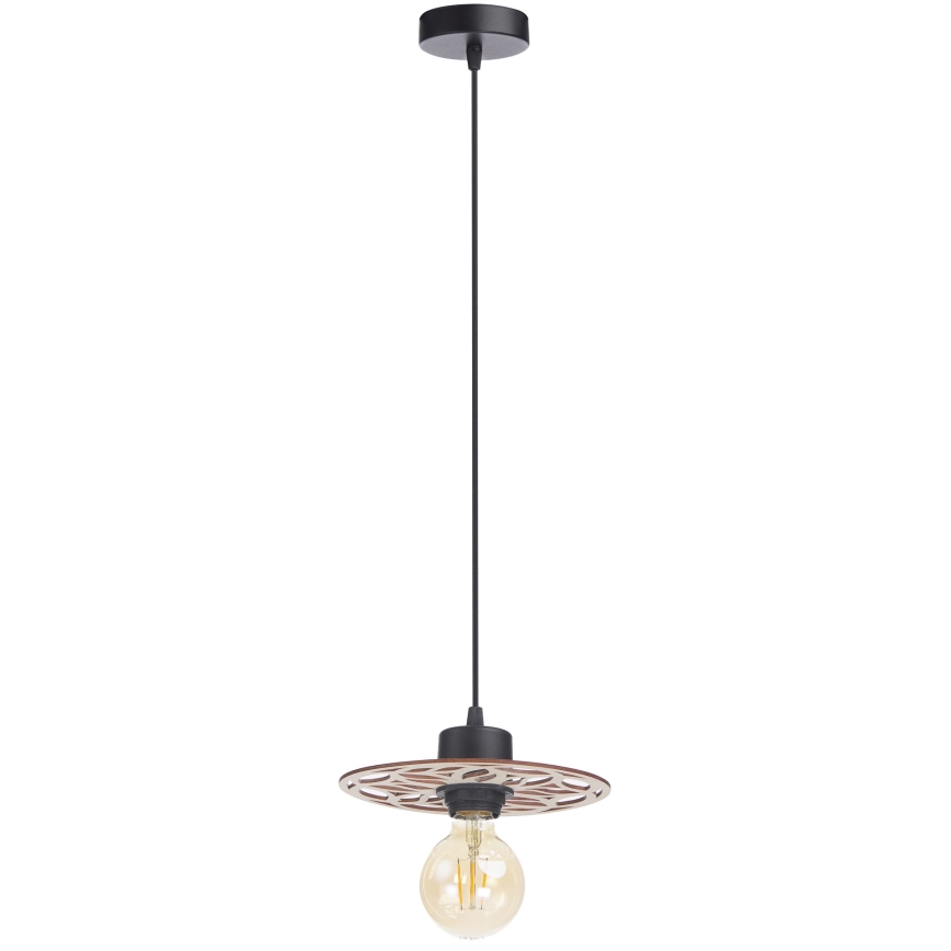 Lustr na lanku FALCO 1xE27/60W/230V pr. 20 cm béžová