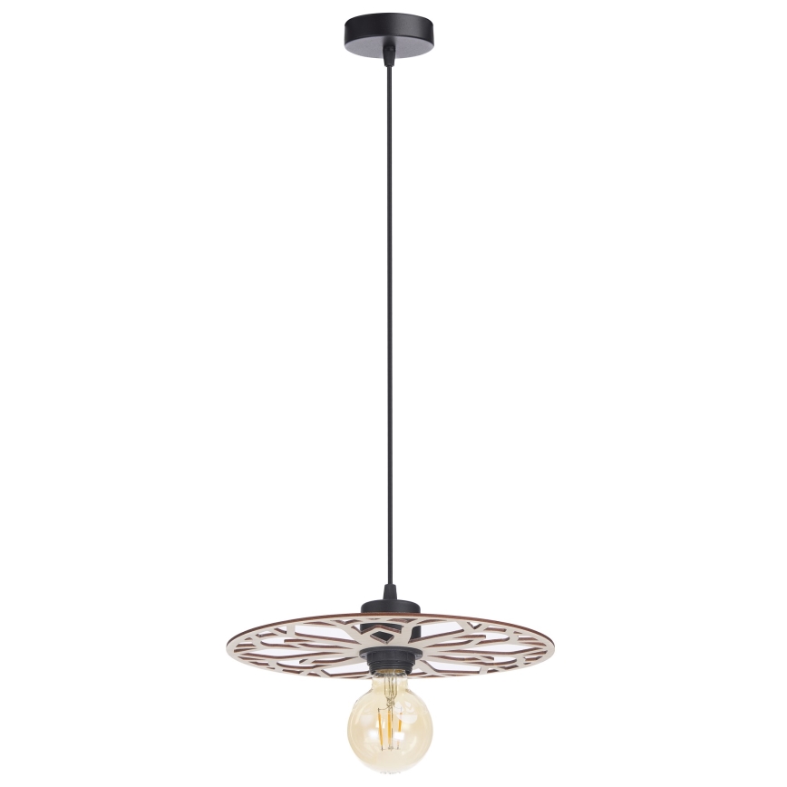 Lustr na lanku FALCO 1xE27/60W/230V pr. 30 cm béžová