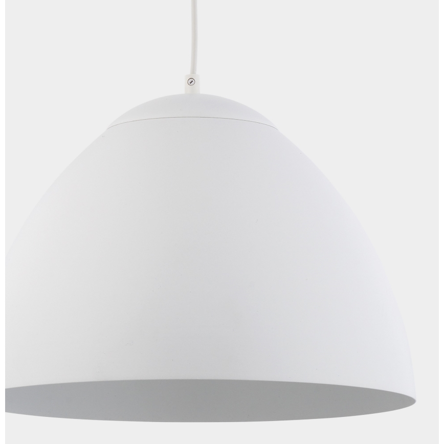 Lustr na lanku FARO 1xE27/60W/230V bílá