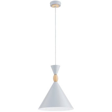 Lustr na lanku FERYT 1xE27/15W/230V šedá