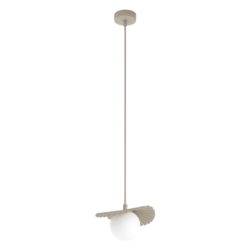 Lustr na lanku FLORA 1xG9/8W/230V béžová