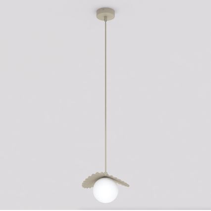 Lustr na lanku FLORA 1xG9/8W/230V béžová