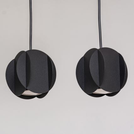 Lustr na lanku GAMBIT 4xGU10/10W/230V černá