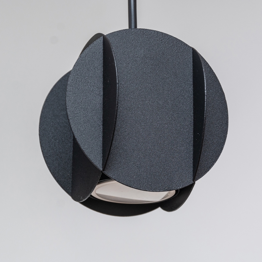 Lustr na lanku GAMBIT 4xGU10/10W/230V černá