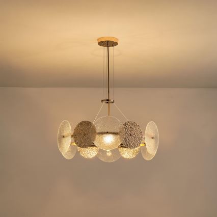 Lustr na lanku GLOW 6xE14/40W/230V