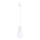 Lustr na lanku HALO 1xG9/8W/230V pr. 12 cm bílá