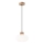 Lustr na lanku HARMONY 1xE27/15W/230V pr. 25 cm bílá/dub