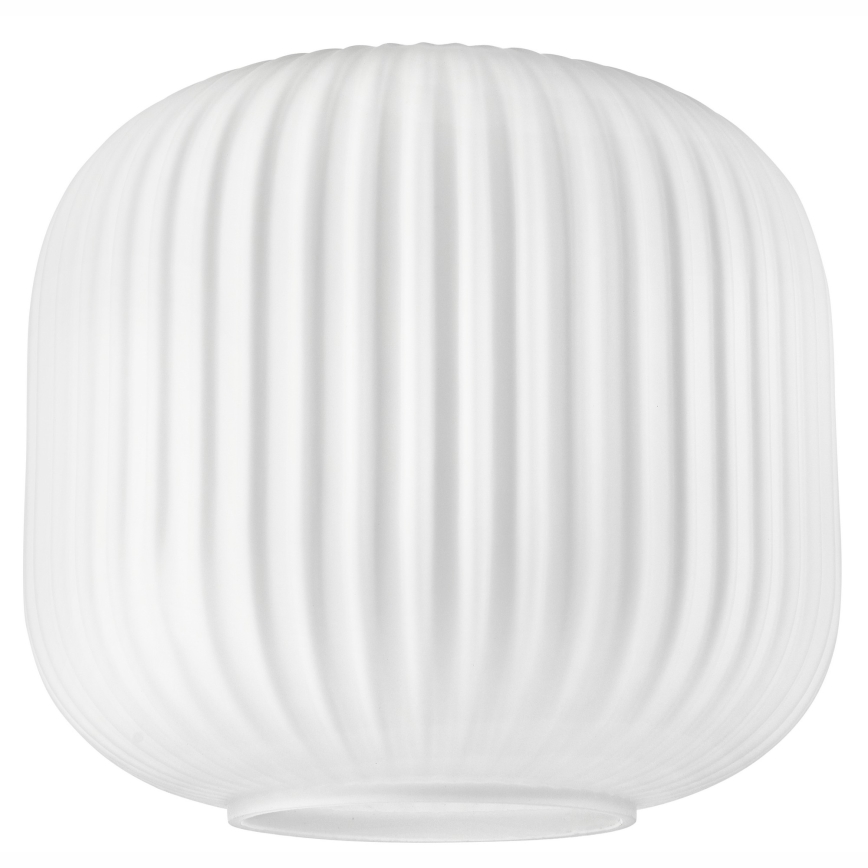 Lustr na lanku HECTOR 1xE27/15W/230V bílá/mosaz pr. 20 cm