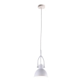 Lustr na lanku HESTIA 1xE27/40W/230V bílá