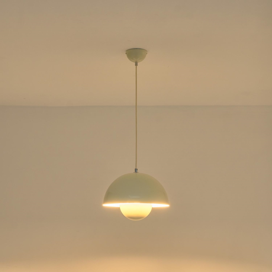 Lustr na lanku JARDEN 1xE27/15W/230V krémová