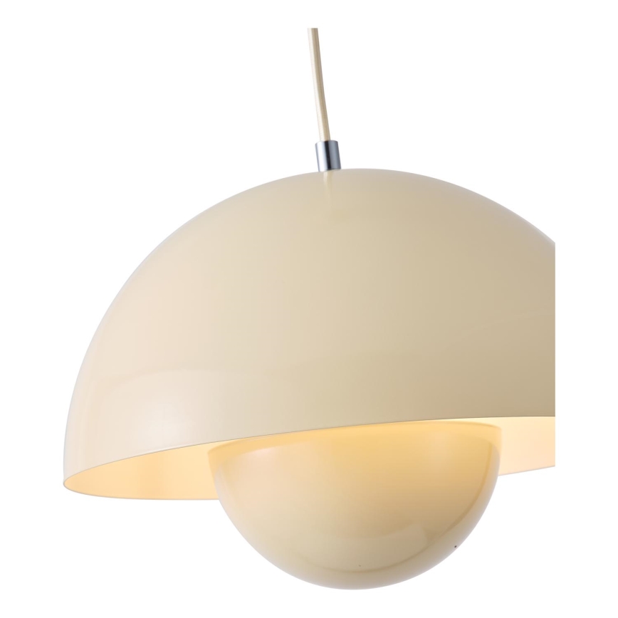 Lustr na lanku JARDEN 1xE27/15W/230V krémová