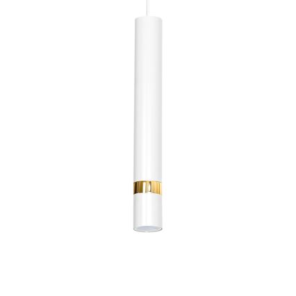 Lustr na lanku JOKER 1xGU10/25W/230V bílá/zlatá