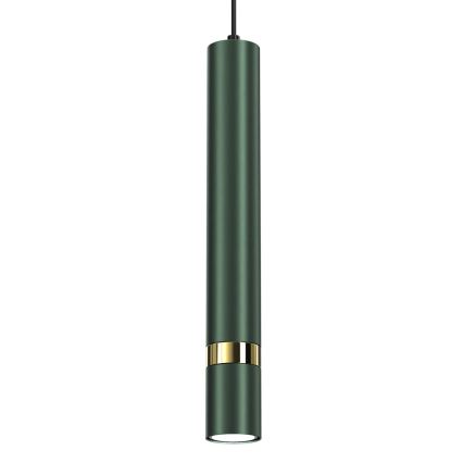 Lustr na lanku JOKER 1xGU10/25W/230V zelená/zlatá