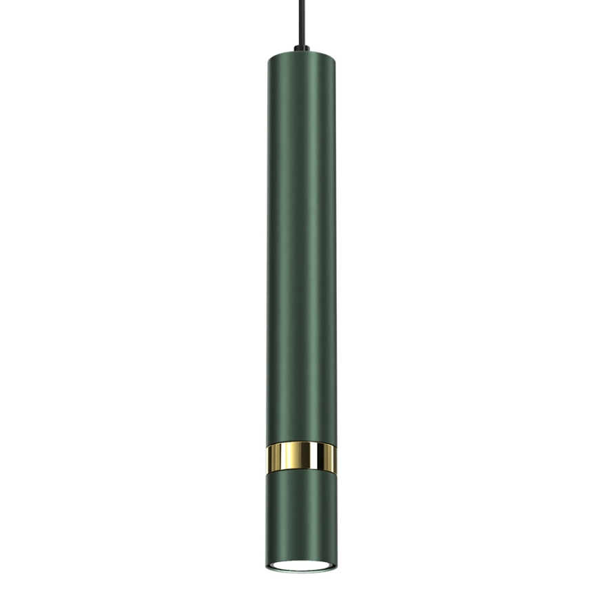 Lustr na lanku JOKER 1xGU10/25W/230V zelená/zlatá