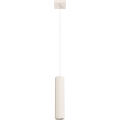 Lustr na lanku KARBON 1xGU10/10W/230V krémová