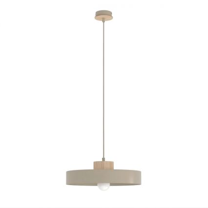 Lustr na lanku KIVI 1xE27/15W/230V béžová