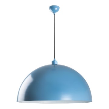Lustr na lanku KURE 1xE27/40W/230V modrá