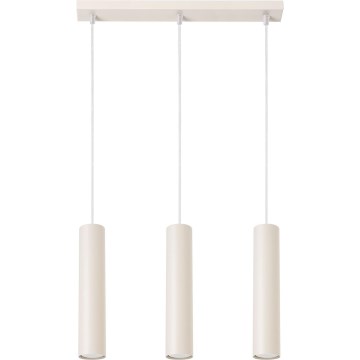 Lustr na lanku LAGOS 3xGU10/10W/230V krémová