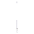 Lustr na lanku LAMI 1xGU10/10W/230V bílá