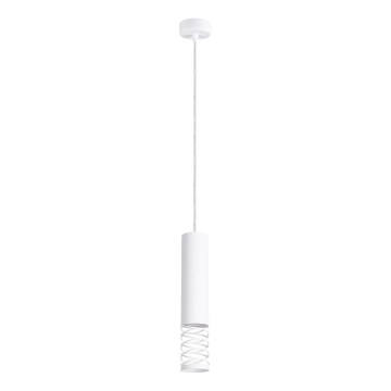 Lustr na lanku LAMI 1xGU10/10W/230V bílá