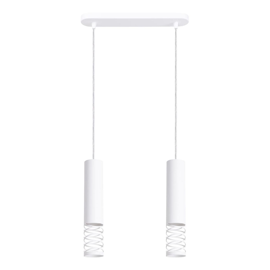 Lustr na lanku LAMI 2xGU10/10W/230V bílá