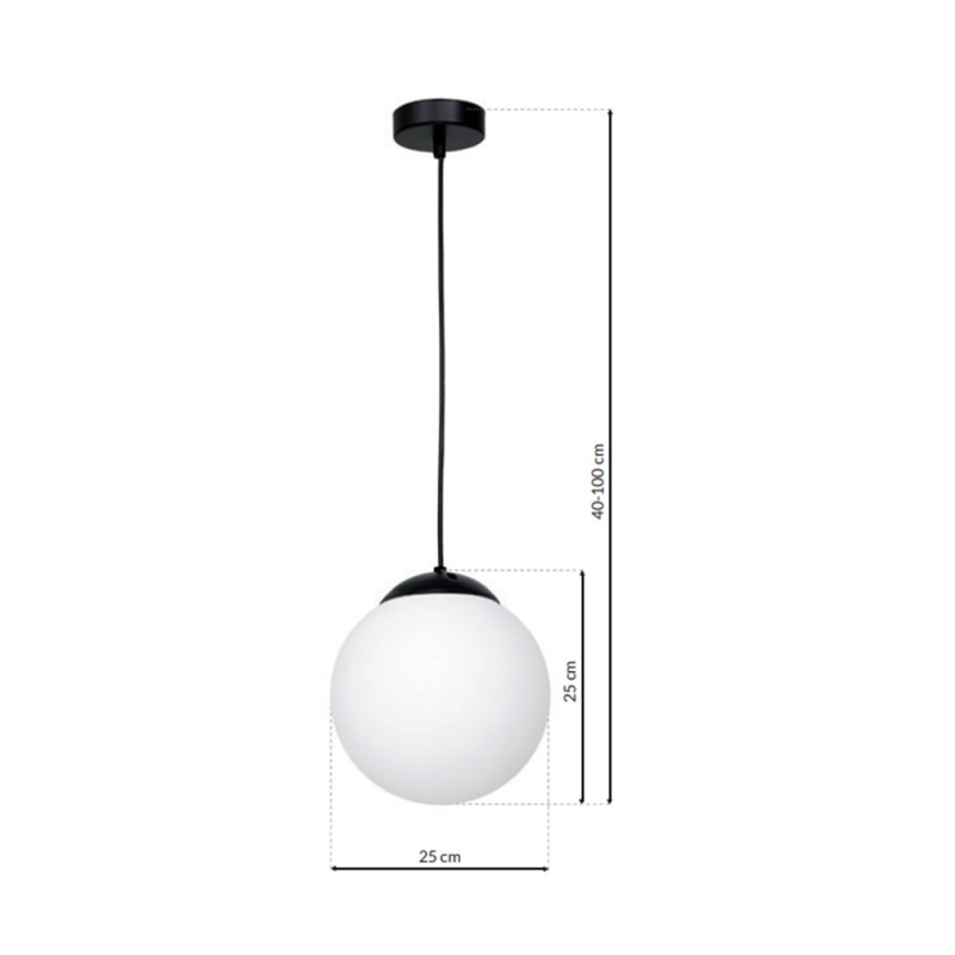 Lustr na lanku LIMA 1xE14/40W/230V