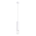 Lustr na lanku LIRO 1xGU10/10W/230V bílá