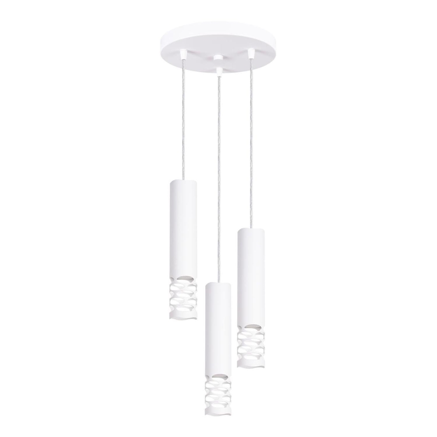 Lustr na lanku LIRO 3xGU10/10W/230V bílá