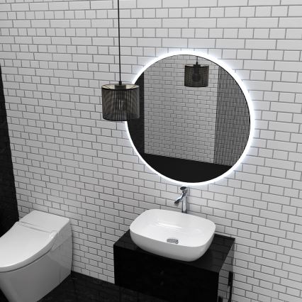 Lustr na lanku LOFT SHADE 1xE27/60W/230V pr. 18 cm černá