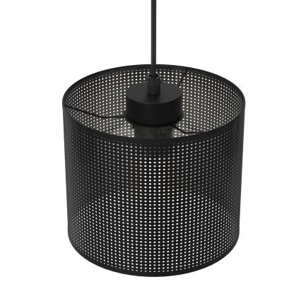 Lustr na lanku LOFT SHADE 3xE27/60W/230V černá
