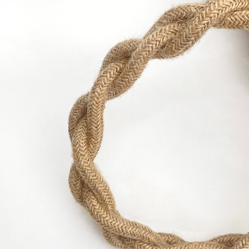 Lustr na lanku LOOMIS 3xE27/15W/230V 130 cm béžová/dub