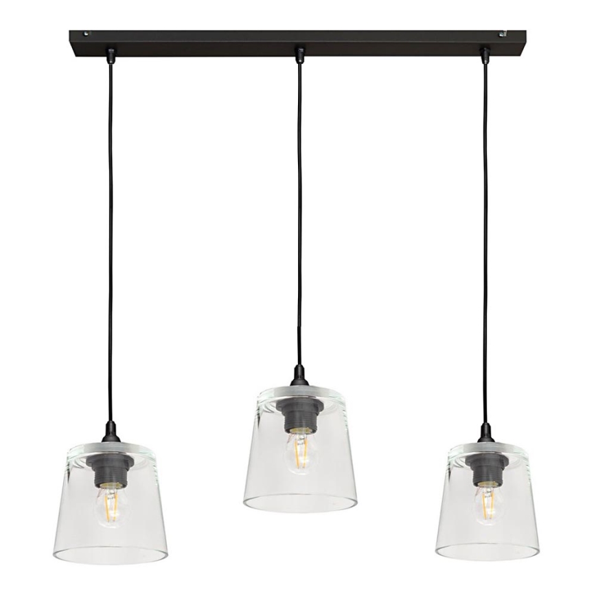 Lustr na lanku LUCEA 3xE27/15W/230V