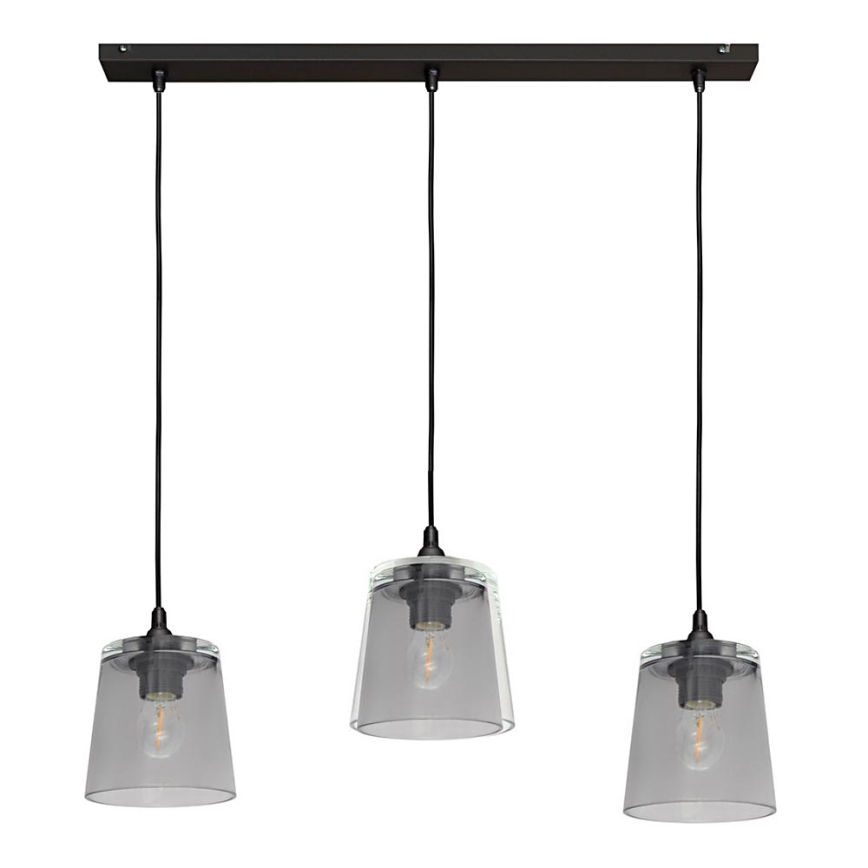Lustr na lanku LUCEA 3xE27/15W/230V