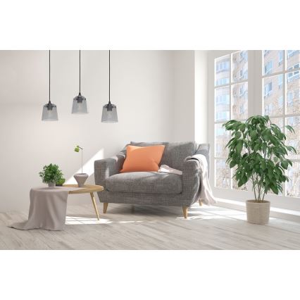 Lustr na lanku LUCEA 3xE27/15W/230V