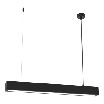 Lustr na lanku LUNGO T8 1xG13/9W/230V černá