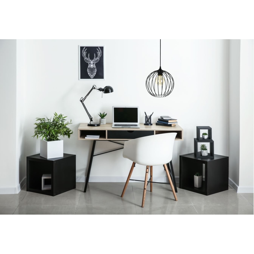 Lustr na lanku MATT 1xE27/60W/230V