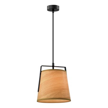 Lustr na lanku MILBURY 1xE27/40W/230V hnědá