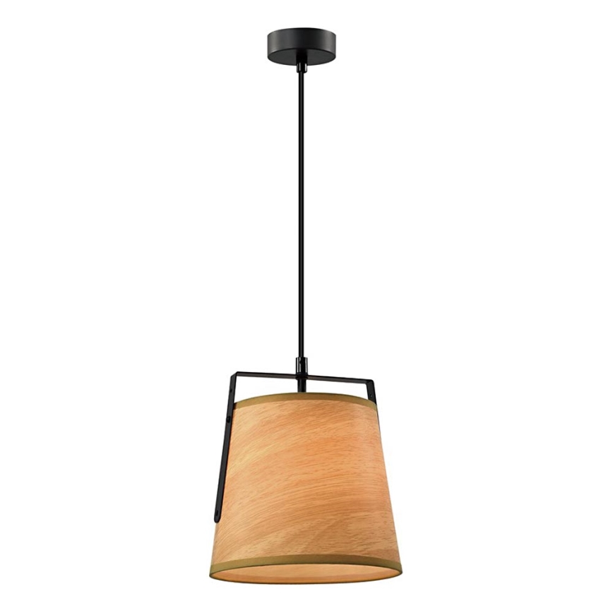 Lustr na lanku MILBURY 1xE27/40W/230V hnědá