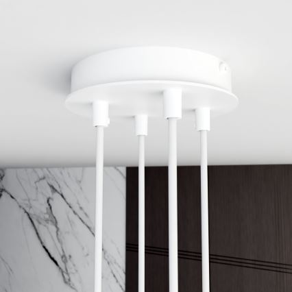 Lustr na lanku MODUS 4xGX53/10W/230V bílá