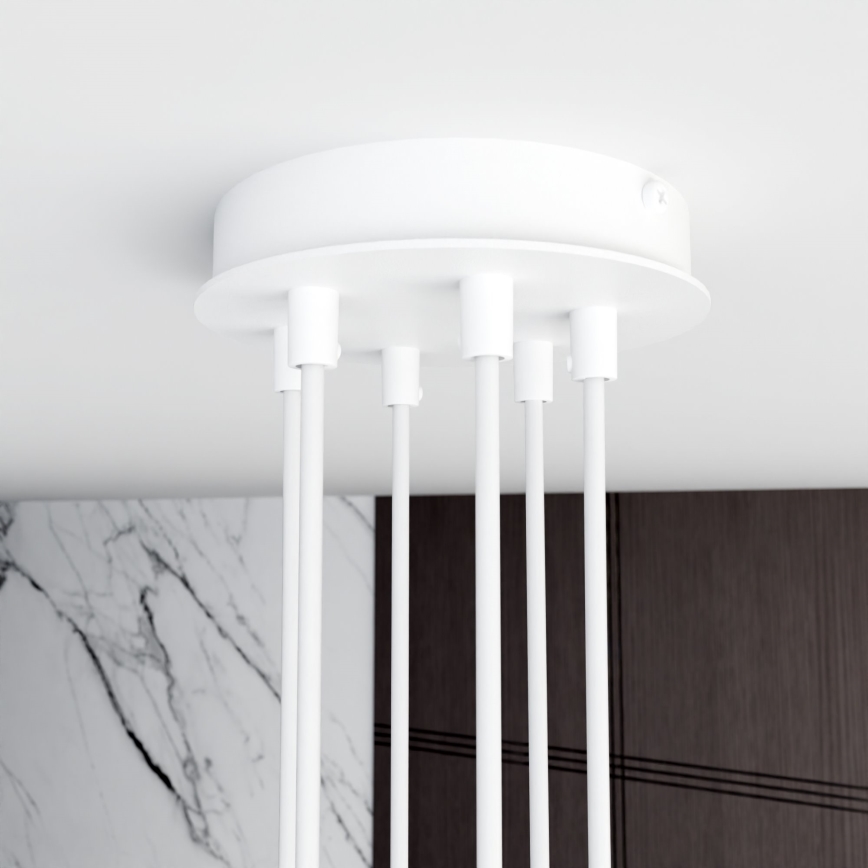 Lustr na lanku MODUS 6xGX53/10W/230V bílá