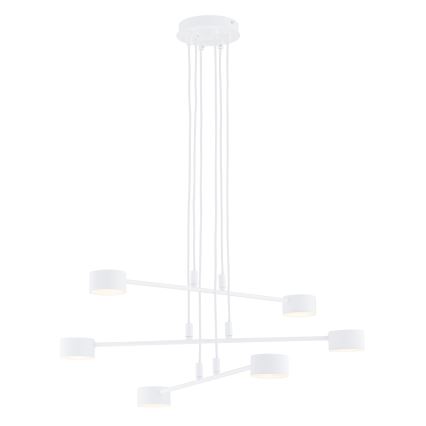 Lustr na lanku MODUS 6xGX53/10W/230V bílá