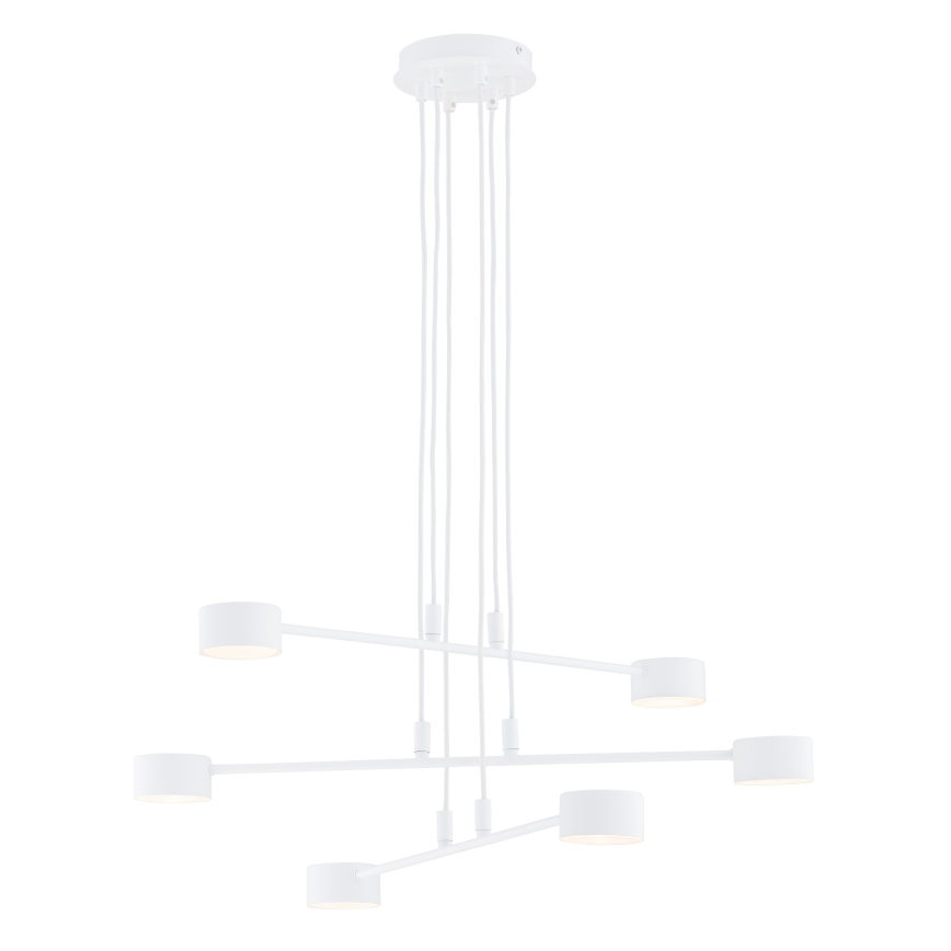 Lustr na lanku MODUS 6xGX53/10W/230V bílá
