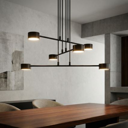 Lustr na lanku MODUS 6xGX53/10W/230V černá