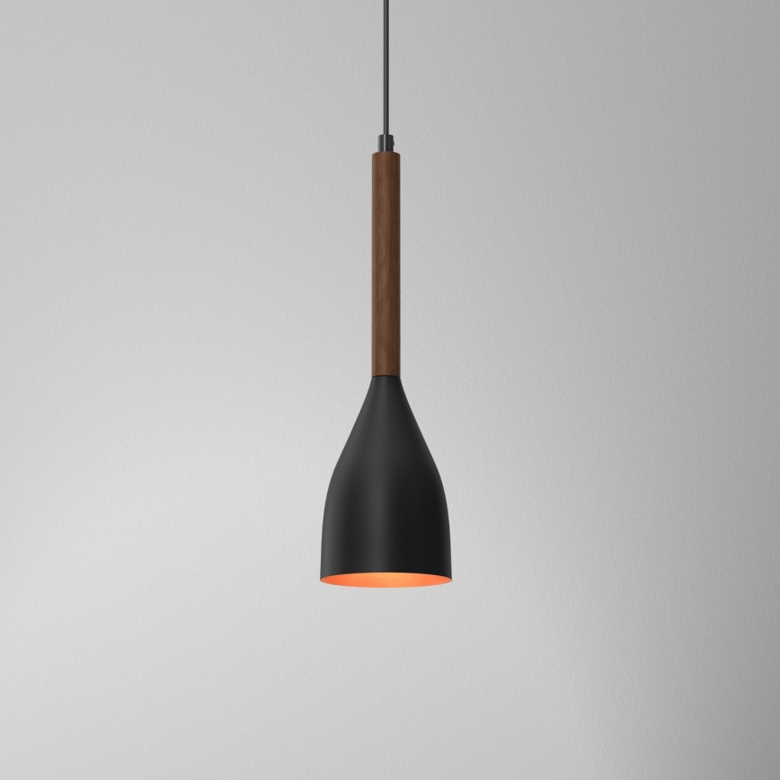 Lustr na lanku MUZA 1xE27/60W/230V buk