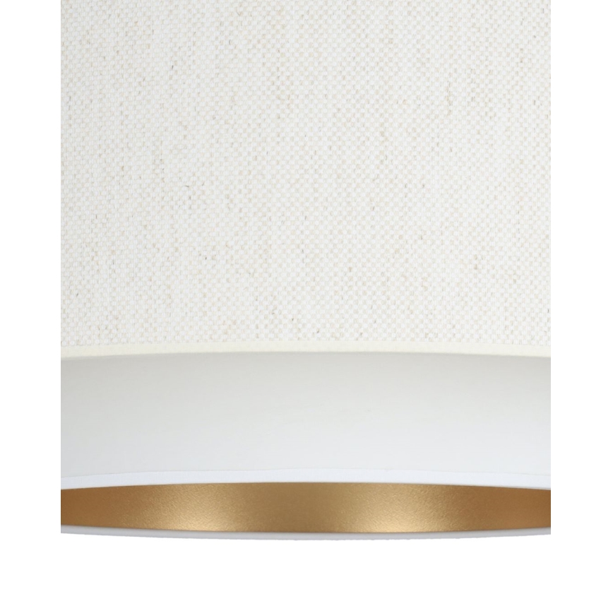 Lustr na lanku NATIA 1xE27/60W/230V pr. 45 cm bílá